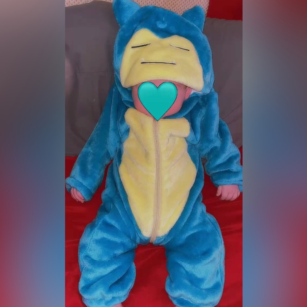 Snorlax baby costume